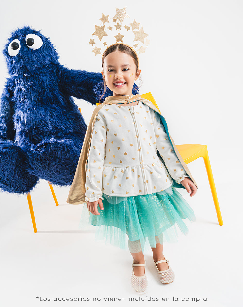 Disfraz Babyfresh Capa y Tutú para Niña