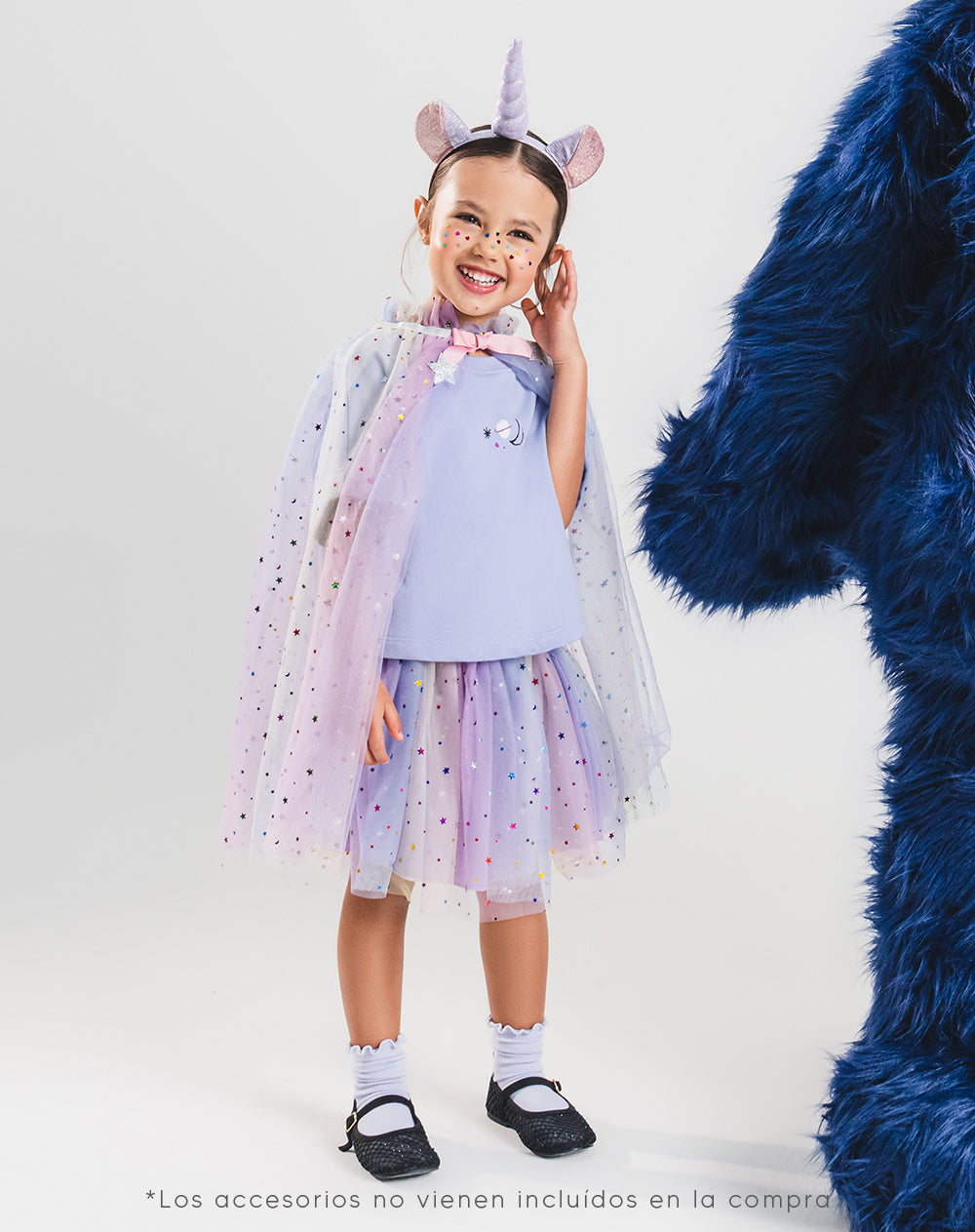 Disfraz Babyfresh Capa y Tutú para Niña