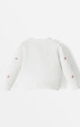 Buzo Babyfresh Tejido Apliques Bordados Blanco para Bebé Niña