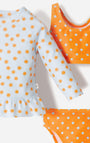 Vestido de Baño Babyfresh 3 Piezas Protección UV Estampado Bebé Niña