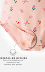 Vestido de Baño Babyfresh Rosado Estampado para Bebé Niña