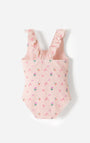 Vestido de Baño Babyfresh Rosado Estampado para Bebé Niña