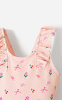 Vestido de Baño Babyfresh Rosado Estampado para Bebé Niña