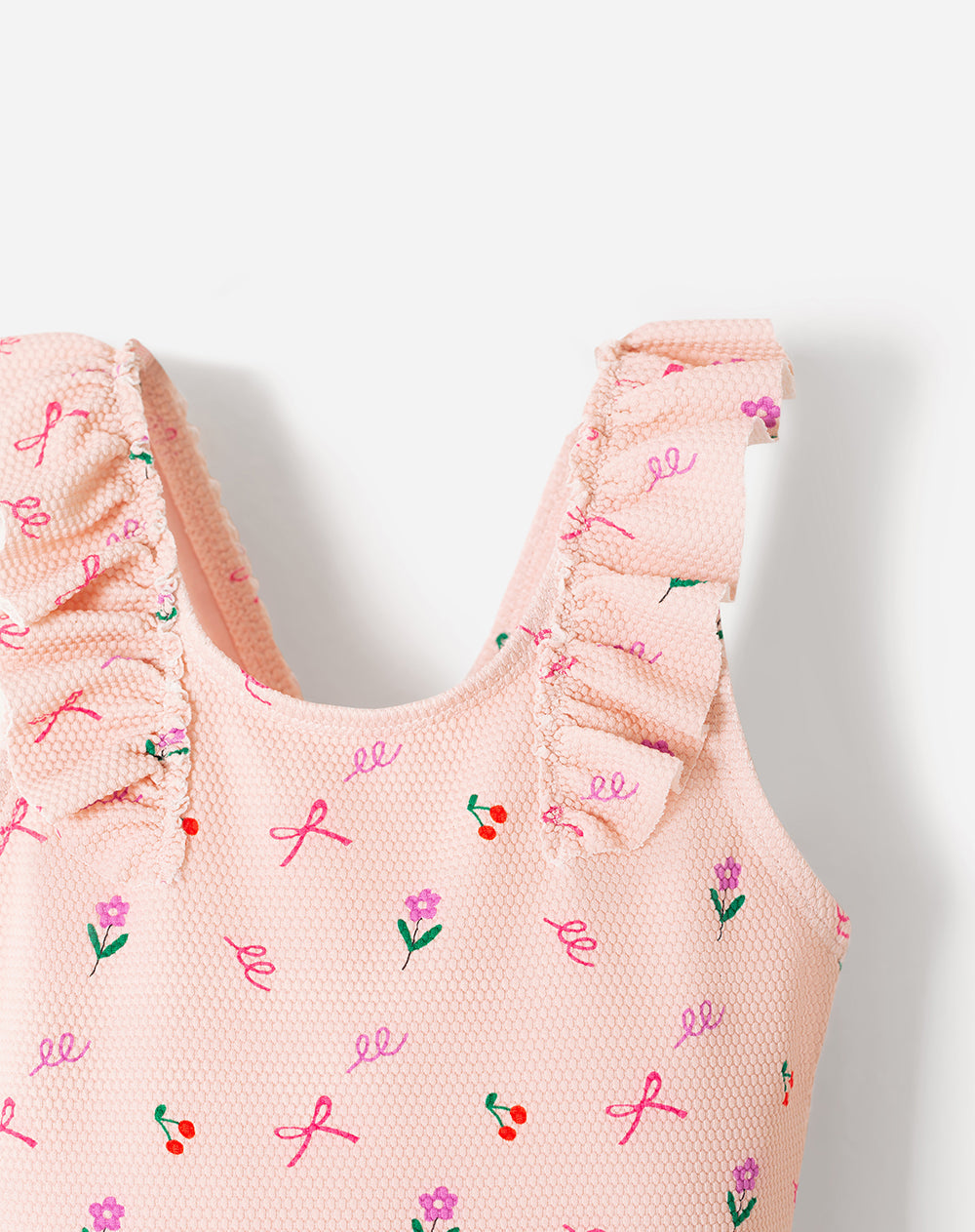 Vestido de Baño Babyfresh Rosado Estampado para Bebé Niña