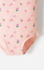 Vestido de Baño Babyfresh Rosado Estampado para Bebé Niña