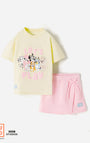 Conjunto Babyfresh Camiseta y Falda Short Bluey para Niña