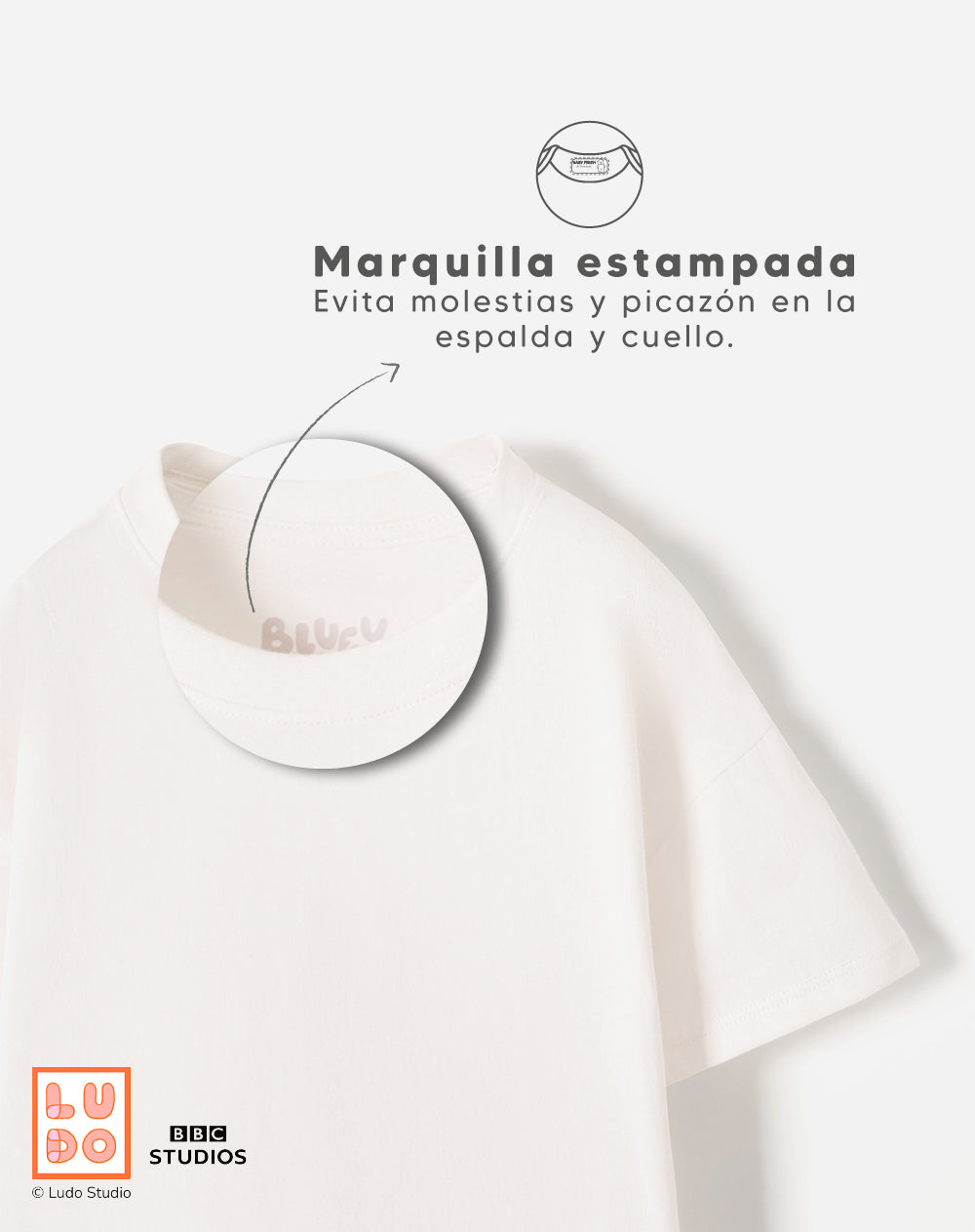 Conjunto Babyfresh Camiseta y Overol Bluey para Niña