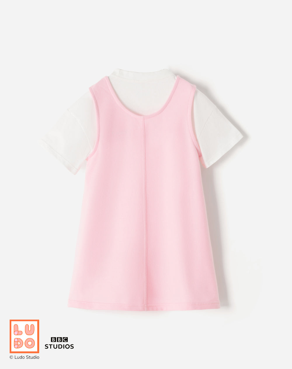 Conjunto Babyfresh Camiseta y Overol Bluey para Niña