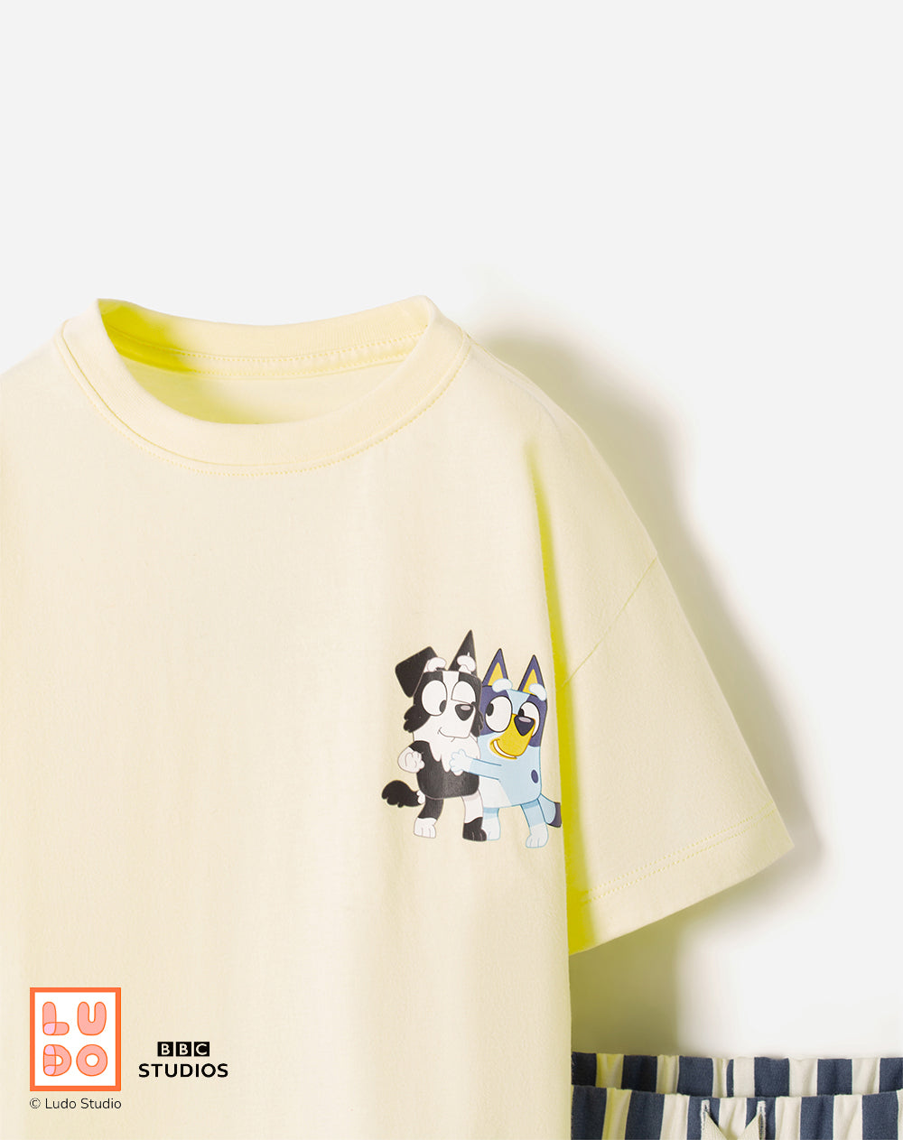 Conjunto Babyfresh Camiseta y Bermuda Bluey para Niños
