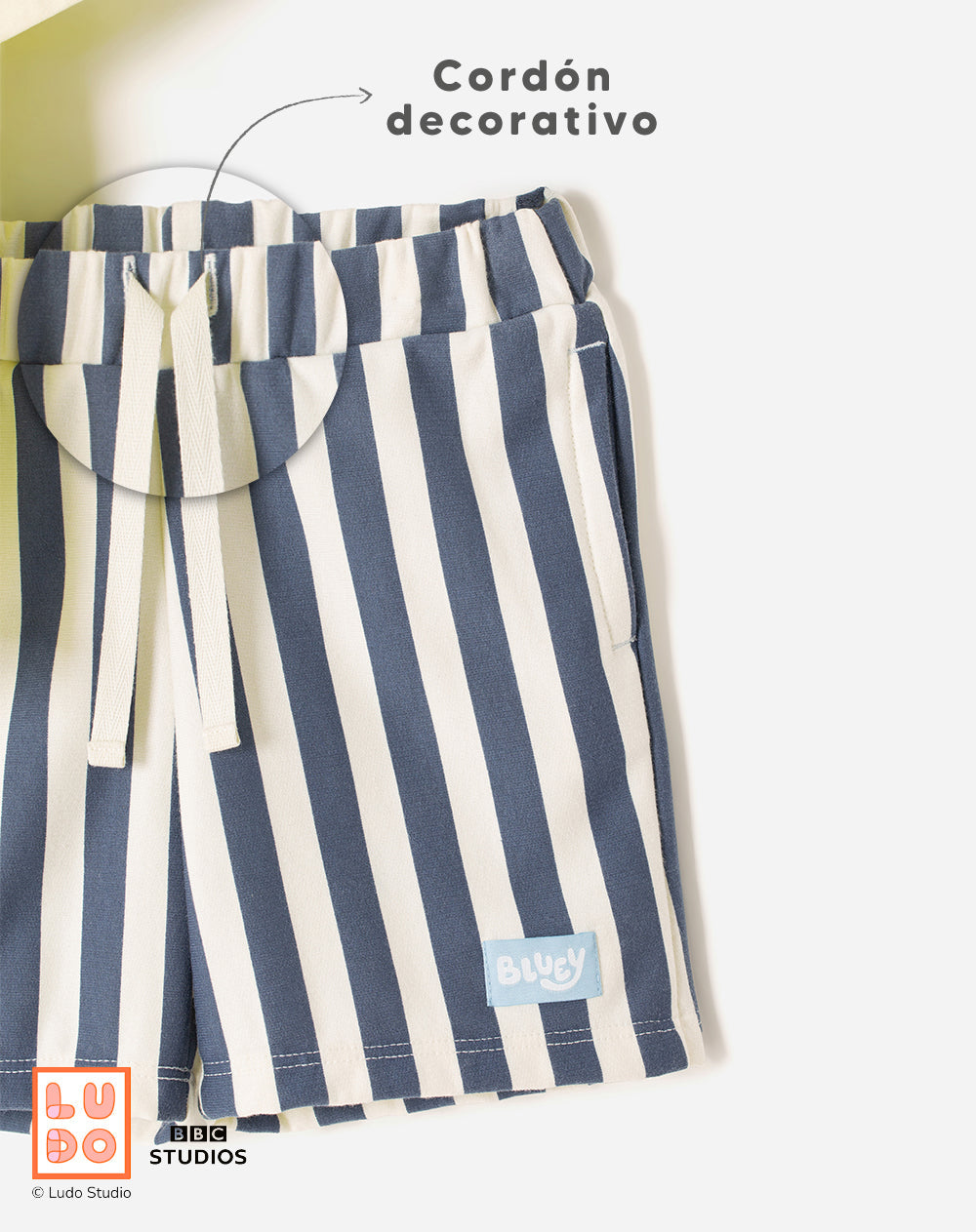 Conjunto Babyfresh Camiseta y Bermuda Bluey para Niños