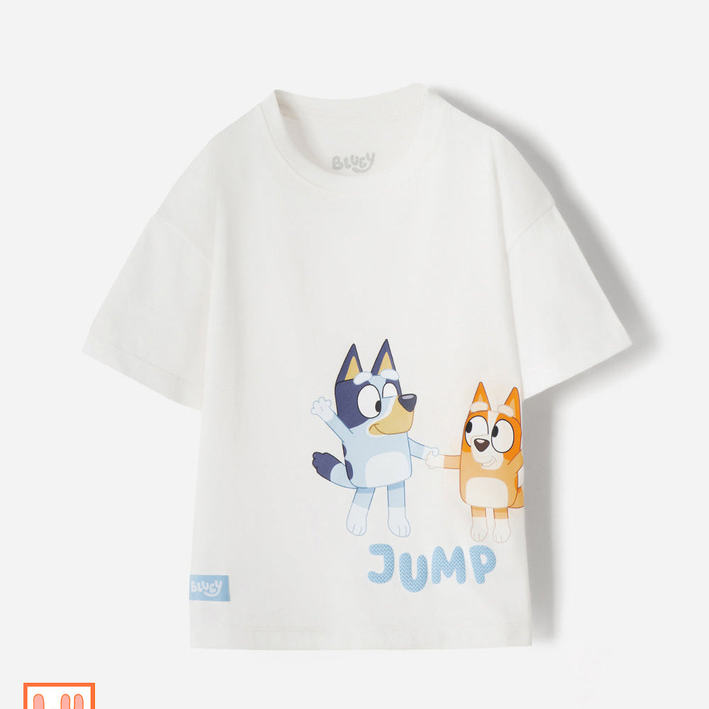 Camiseta Babyfresh Oversize Bluey para Niños