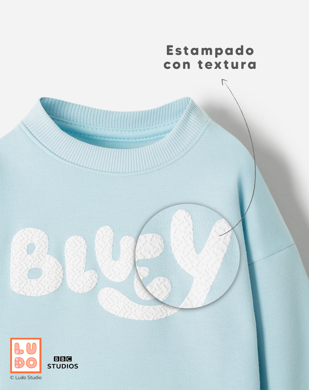 Buzo Babyfresh Oversize Bluey y Bingo para Niño