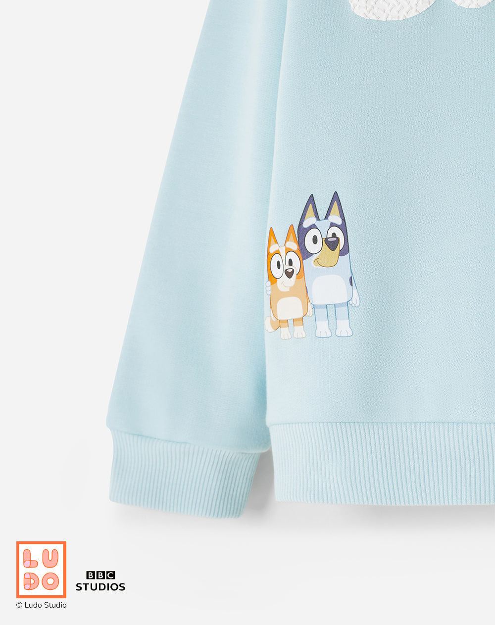Buzo Babyfresh Oversize Bluey y Bingo para Niño