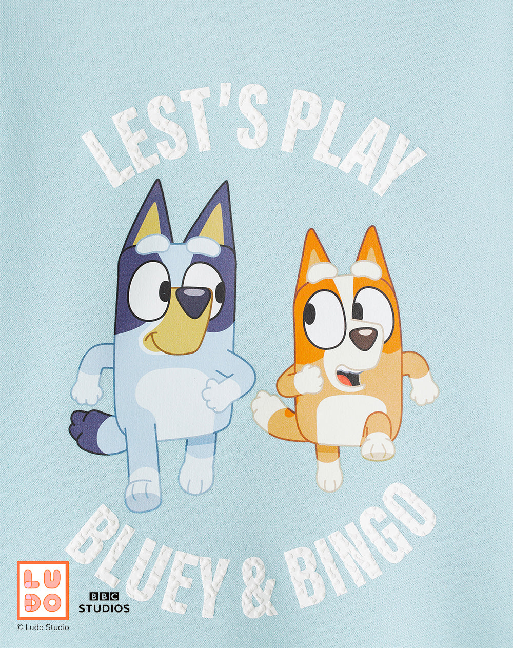 Buzo Babyfresh Oversize Bluey y Bingo para Niño