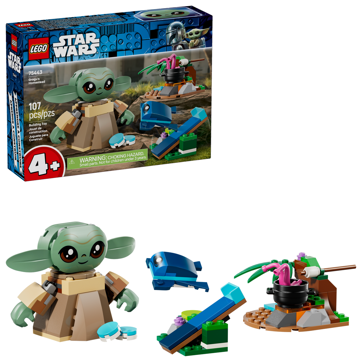 LEGO Star Wars Hogar de Grogu 75443