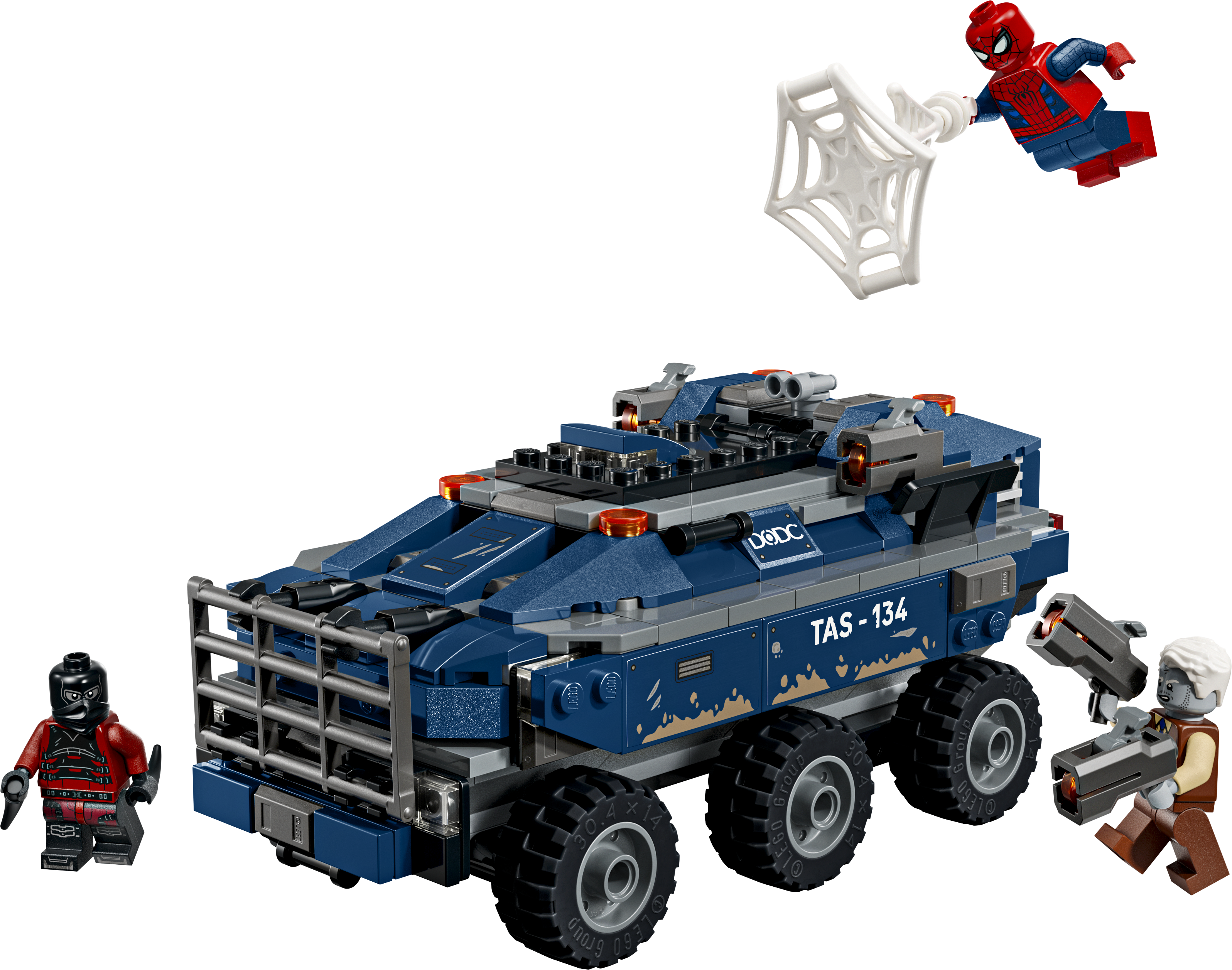LEGO Marvel Spider-Man Prison Transport Chase 76349