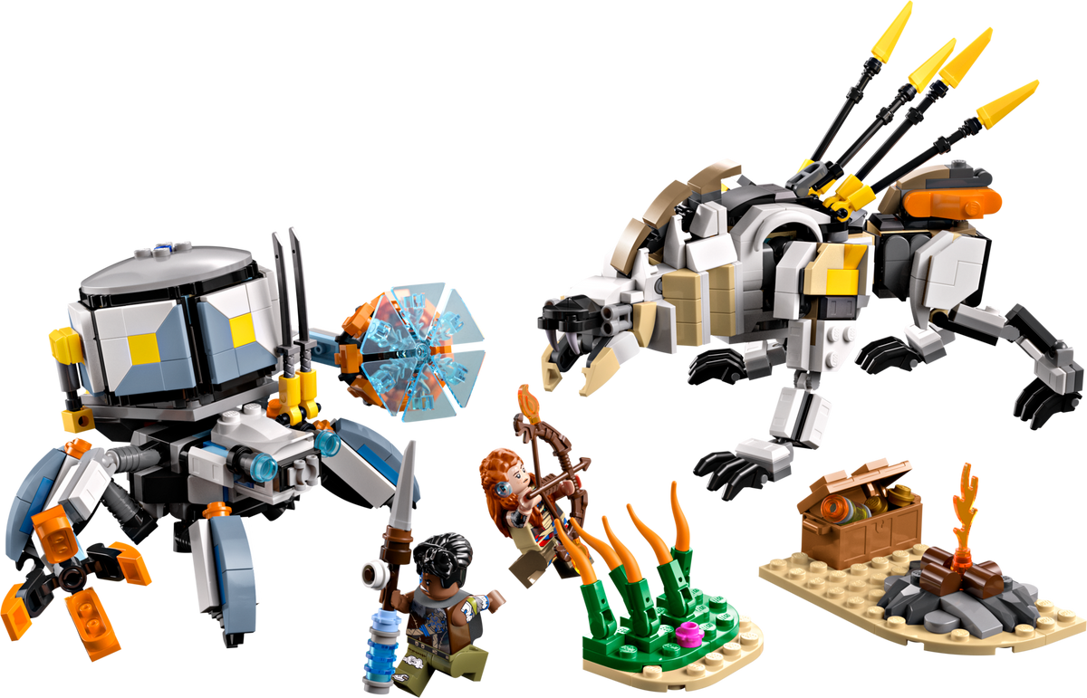 LEGO Horizon Adventures Aloy y Varl vs. Shell-Walker y Sawtooth 77037