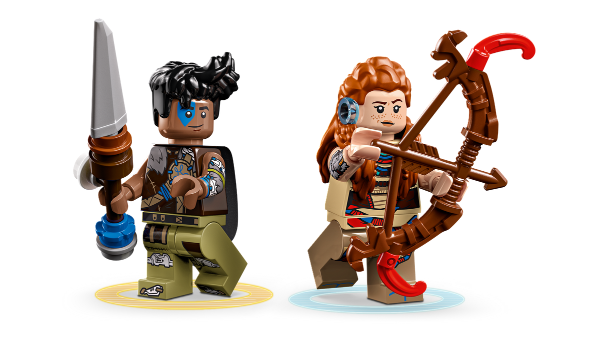 LEGO Horizon Adventures Aloy y Varl vs. Shell-Walker y Sawtooth 77037
