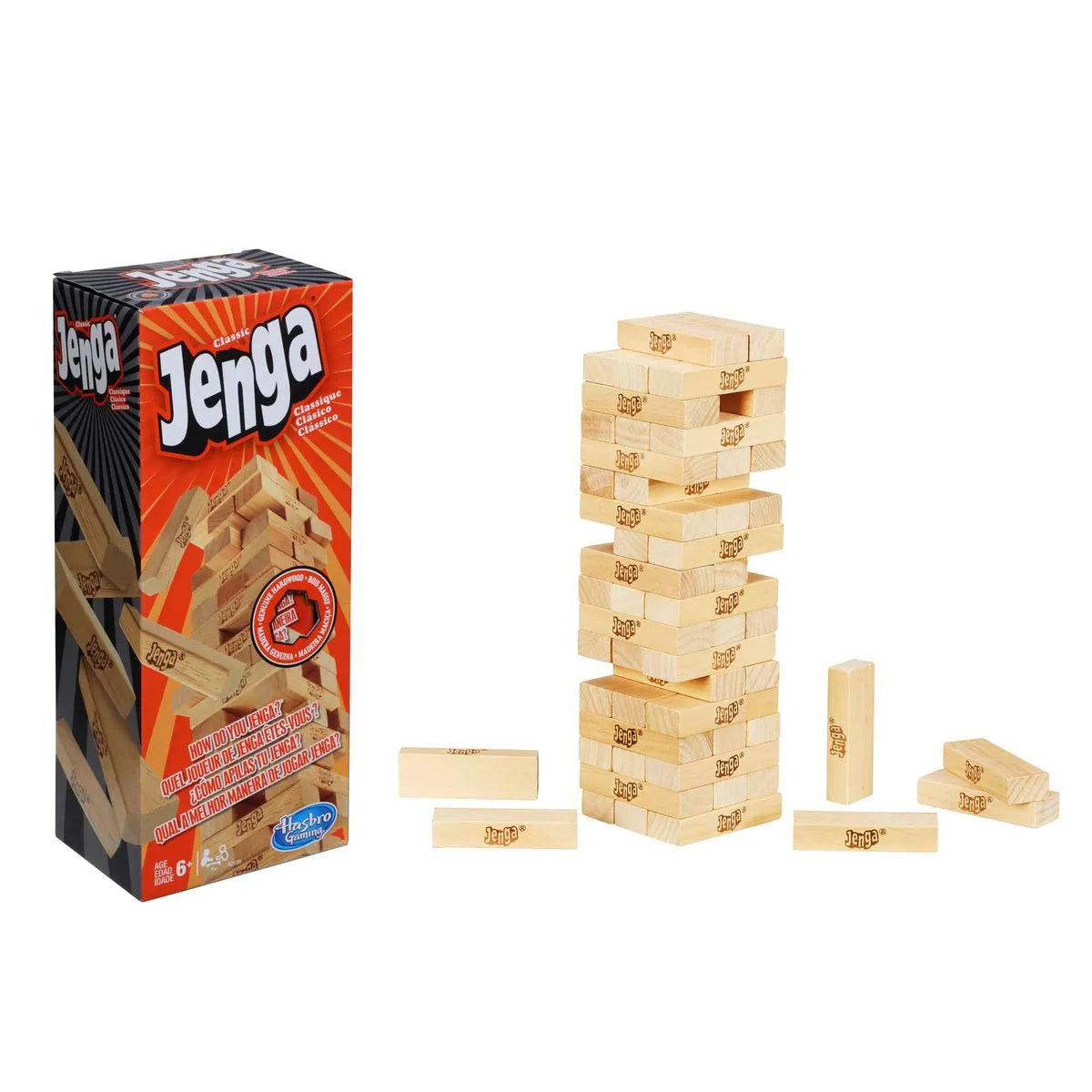 Juego de Mesa Jenga - Hasbro Gaming