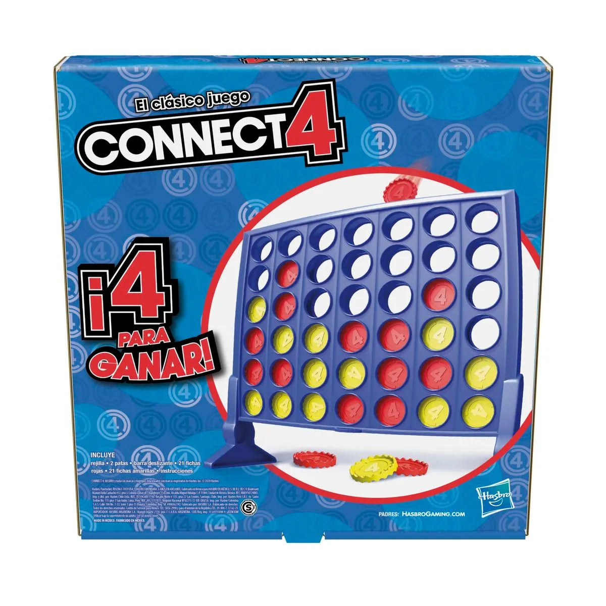 Juego De Mesa Hasbro Gaming Conecta 4