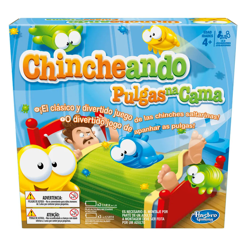 Juego De Mesa Hasbro Gaming Pulgas Locas