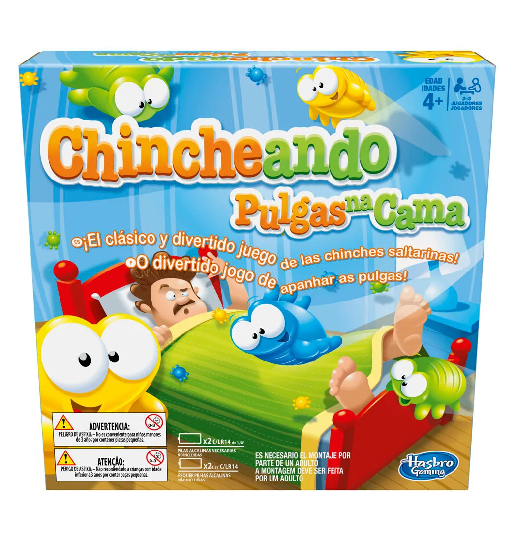 Juego De Mesa Hasbro Gaming Pulgas Locas