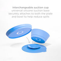 Ubbi 7-Piece Toddler Feeding Set Sugar Snap