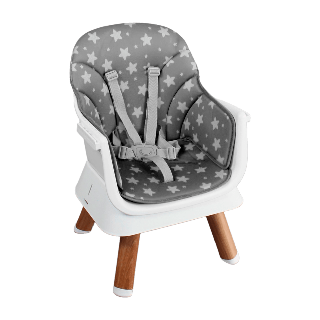 Silla Comedor para Bebé Baby Elite Dinner 5 en 1 Gris - Bebesit