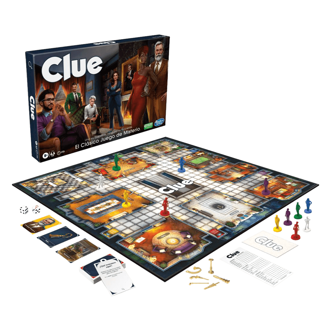 Juego de Mesa Clue Classic Renovado - Hasbro Gaming