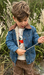 Chaqueta Denim Worker Purebaby para Bebé e Infantil