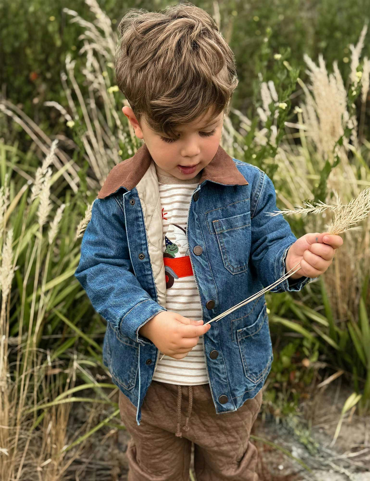 Chaqueta Denim Worker Purebaby para Bebé e Infantil