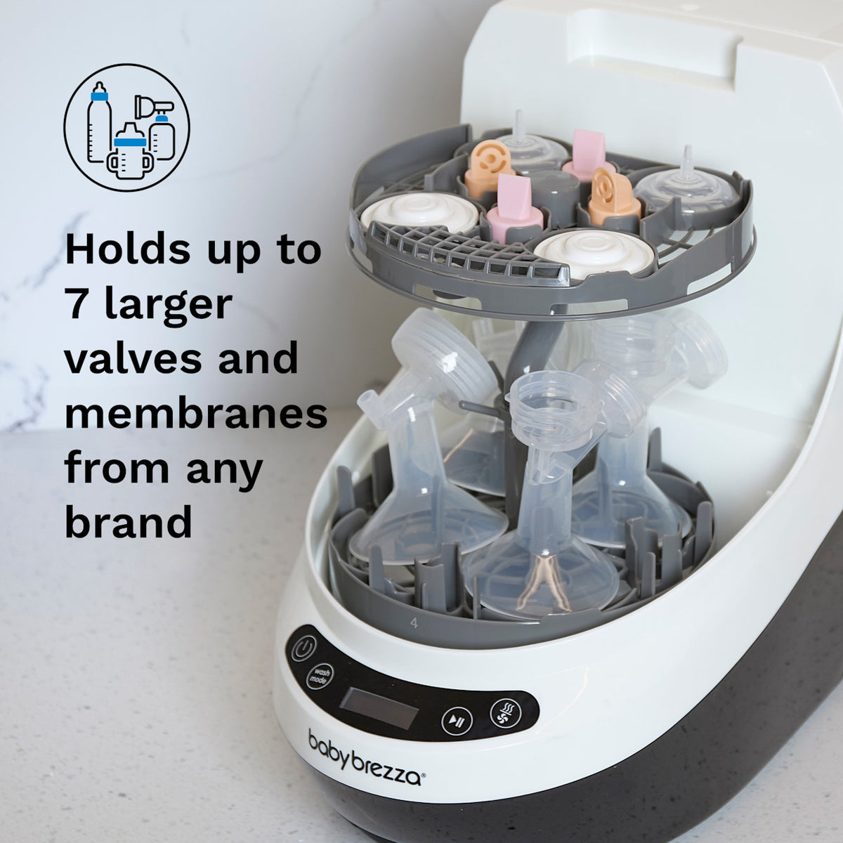 Rejillas para piezas de extractor Baby Brezza Bottle Washer Pro