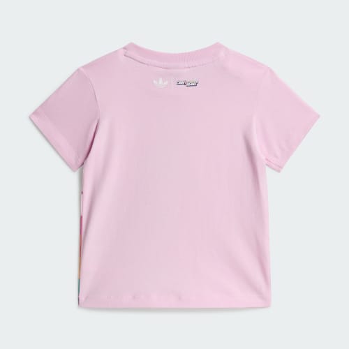 Conjunto adidas Care Bears Shorts Tee para Niñas ZG670