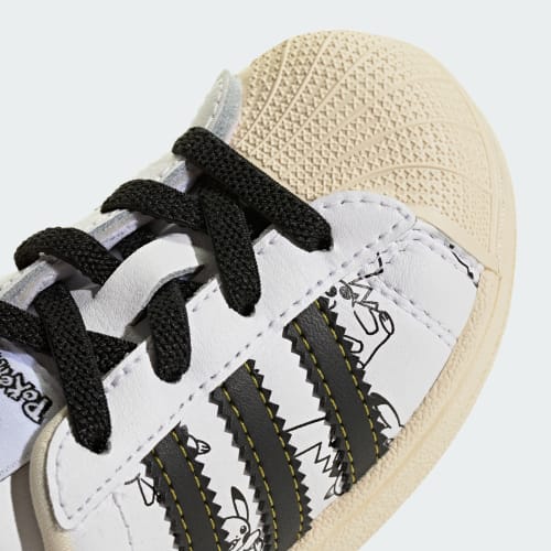 Tenis adidas Pokémon Superstar II Elastic Lace para Bebés y Niños Pequeños KJ5614