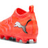 4 Colores, FUTURE 9 MATCH FG/AG Football Shoes Youth – Glowing Red-PUMA White-PUMA Black-PUMA Silver – vista 3