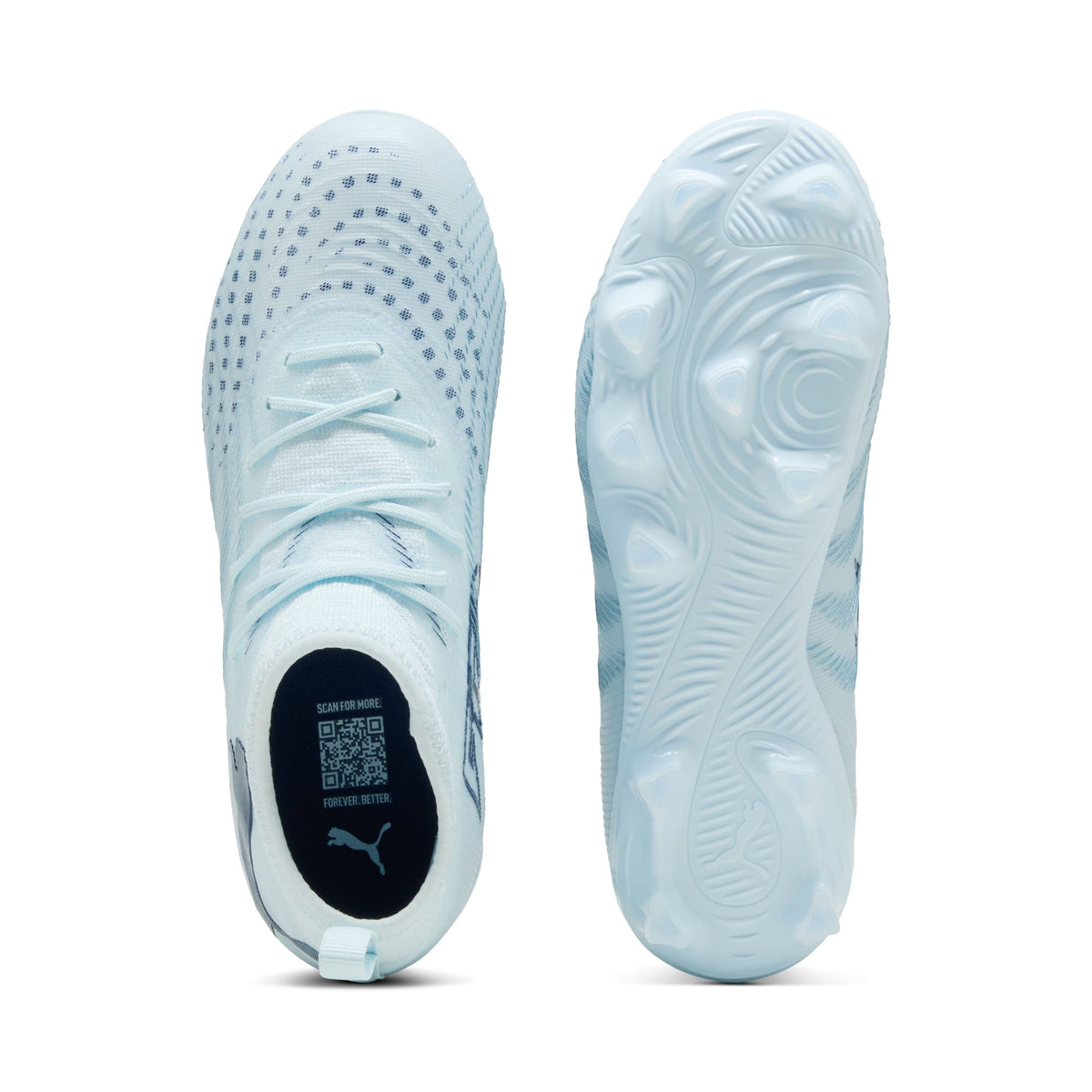 4 Colores, FUTURE 9 MATCH FG/AG Football Shoes Youth – Icy Blue-Blue Jewel – vista 4