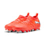 4 Colores, FUTURE 9 MATCH FG/AG Football Shoes Youth – Glowing Red-PUMA White-PUMA Black-PUMA Silver – vista 2
