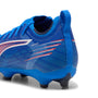 2 Colores, Tacos de futbol juveniles ULTRA 6 PRO FG/AG Jr – Ultra Blue-PUMA White-Glowing Red – vista 3