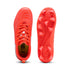 4 Colores, Tacos de fútbol FUTURE 9 PLAY FG/AG juvenil – Glowing Red-PUMA White-PUMA Black-PUMA Silver – vista 4