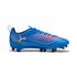 2 Colores, Tacos de fútbol ULTRA 6 PLAY FG/AG para adolescentes – Ultra Blue-PUMA White-Glowing Red – vista 5