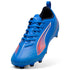 2 Colores, Tacos de fútbol ULTRA 6 PLAY FG/AG para adolescentes – Ultra Blue-PUMA White-Glowing Red – vista 6