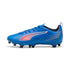 2 Colores, Tacos de fútbol ULTRA 6 PLAY FG/AG para adolescentes – Ultra Blue-PUMA White-Glowing Red – vista 1