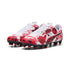 9 Colores, Tacos de futbol juveniles ULTRA CP LEGACY FG/AG – PUMA White-PUMA Red-PUMA Black – vista 2