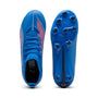 3 Colores, Tacos de futbol juveniles ULTRA 6 MATCH FG/AG – Ultra Blue-PUMA White-Glowing Red – vista 4