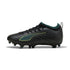3 Colores, Tacos de futbol juveniles ULTRA 6 MATCH FG/AG – PUMA Black-Fizzy Light-Green Terrain – vista 1