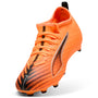 3 Colores, Tacos de futbol juveniles ULTRA 6 MATCH FG/AG – Heat Fire-PUMA Black-Glowing Red – vista 6
