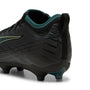 3 Colores, Tacos de futbol juveniles ULTRA 6 MATCH FG/AG – PUMA Black-Fizzy Light-Green Terrain – vista 3