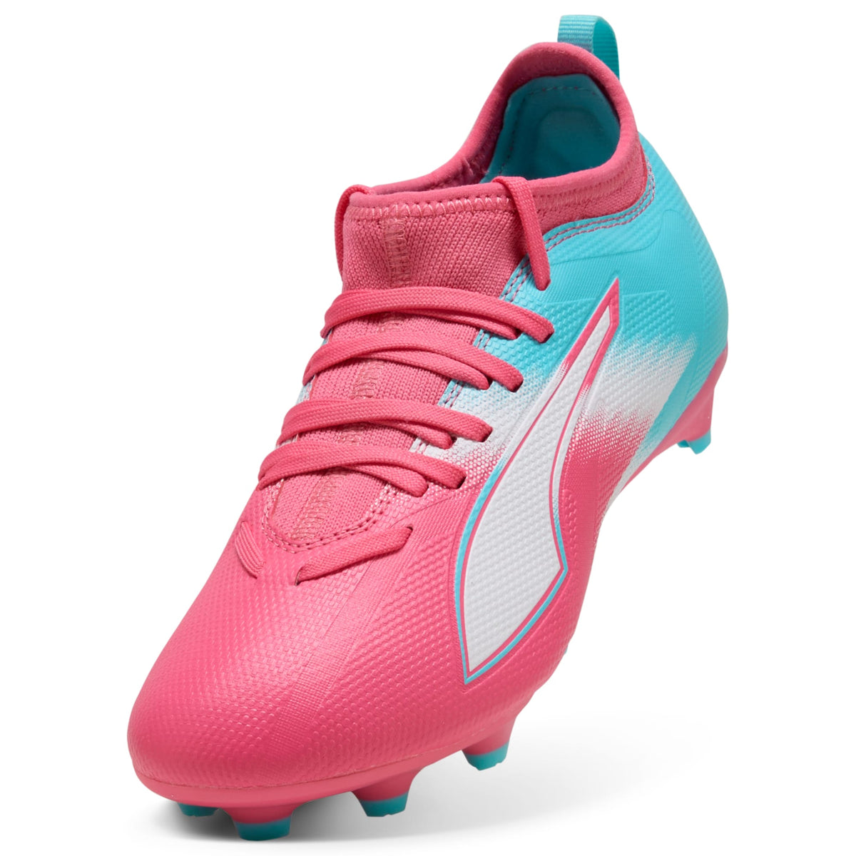 Tacos de futbol juveniles ULTRA 6 MATCH RECG FG/AG – Hero Blue-Sunset Pink-Garnet Rose – vista 6