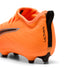 3 Colores, Tacos de futbol juveniles ULTRA 6 MATCH FG/AG – Heat Fire-PUMA Black-Glowing Red – vista 3