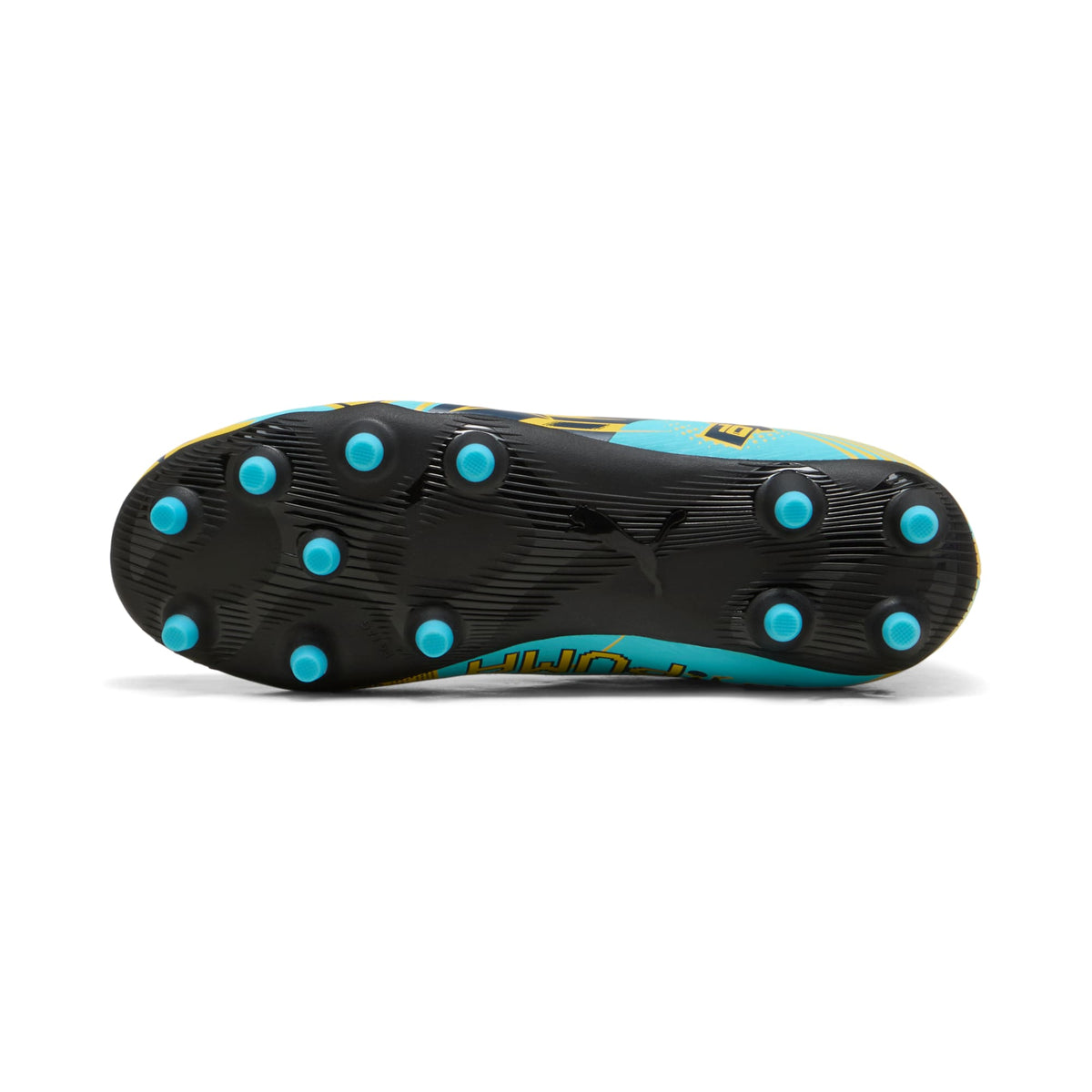 9 Colores, Tacos de futbol juveniles ULTRA CP LEGACY FG/AG – Team Aqua-Yellow Blaze-Moonscape – vista 6